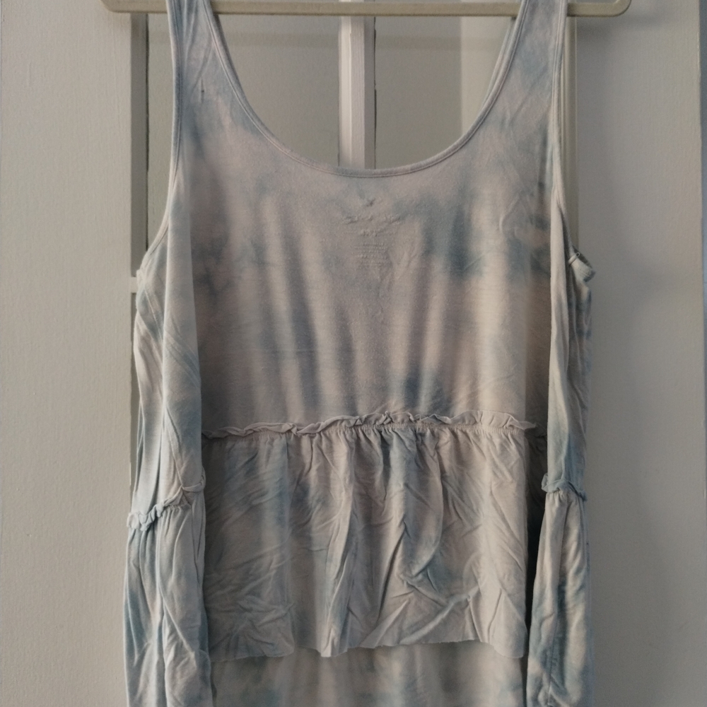 AEO Soft & Sexy Sleeveless Tank Tops Lot Of 2  Light Blue + Light Purple - Picture 7 of 8